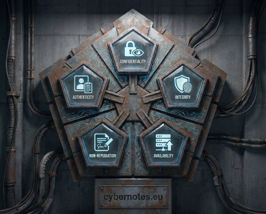 Pentagono de la ciberseguridad